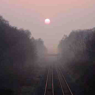 Dawn-railway