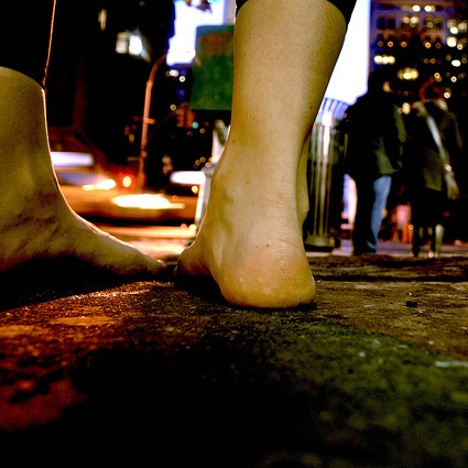 Barefoot in Tribeca