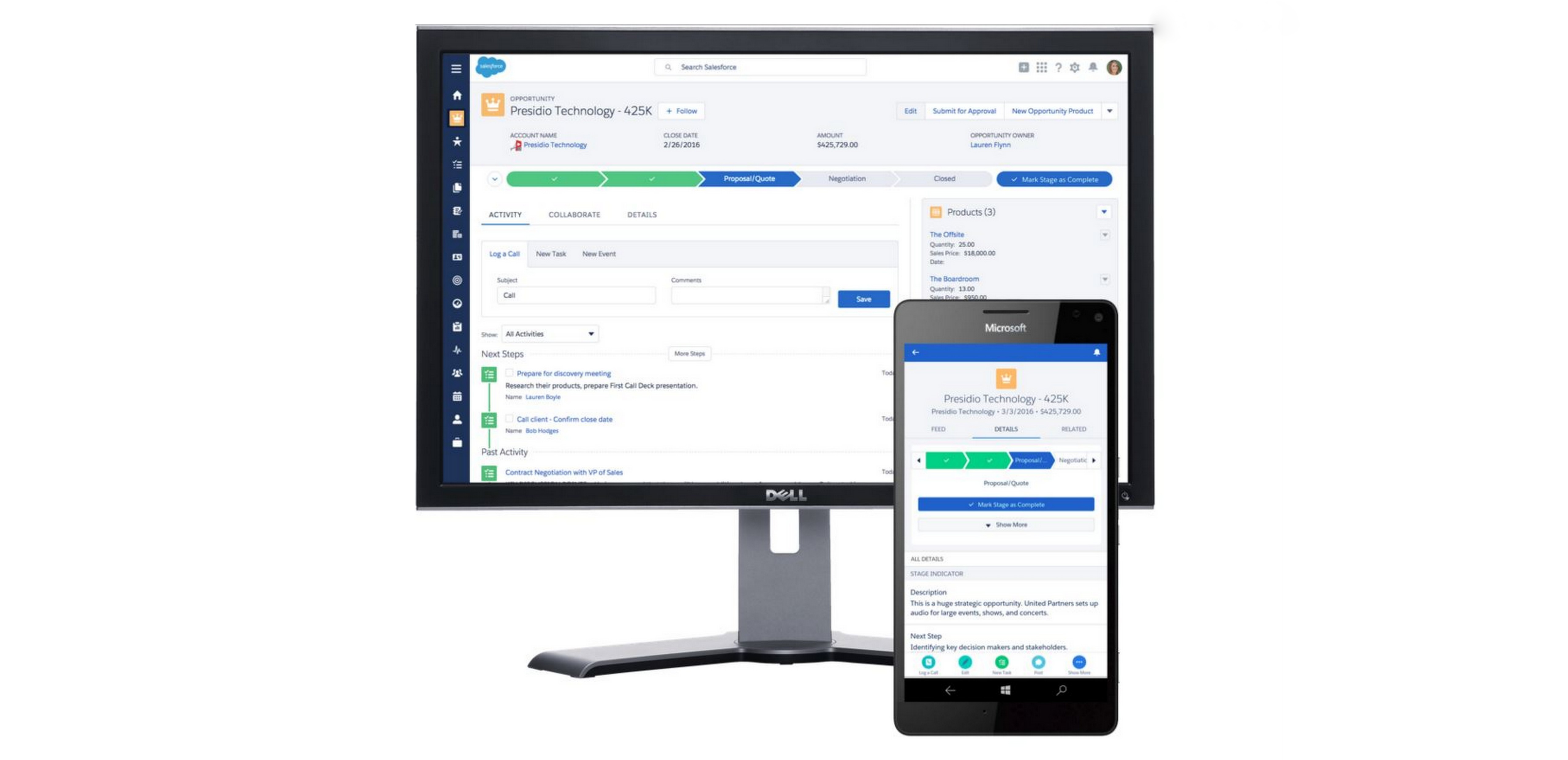 Salesforce Lightning for Continuum