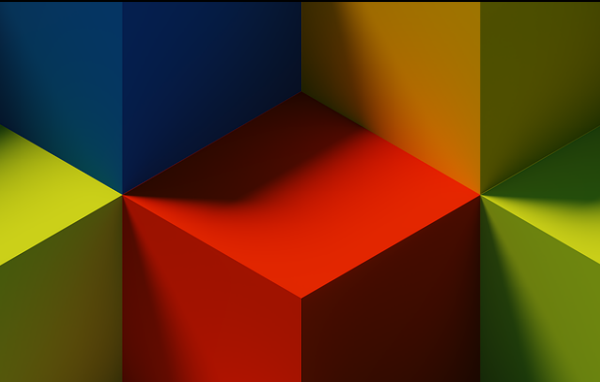 Numbered rectangle blocks of color.