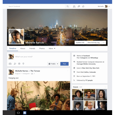 Facebook-windows10