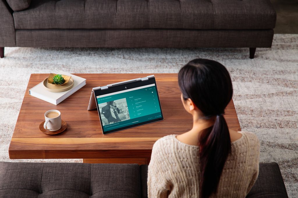 HP ENVY x360 под управлением Windows 10