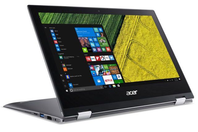 Acer Spin1 под управлением Windows 10