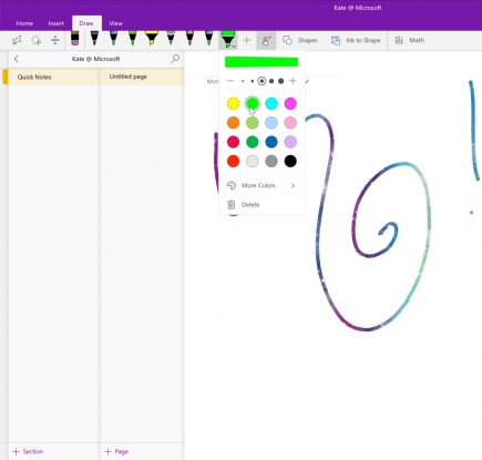 Советы по Windows 10: три инструмента OneNote