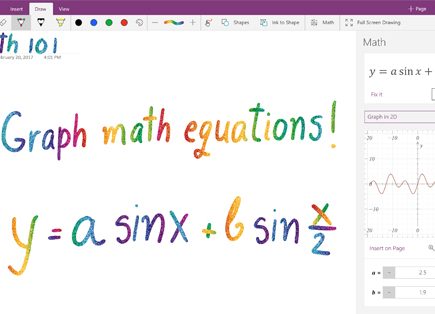 Советы по Windows 10: рукописный ввод в OneNote
