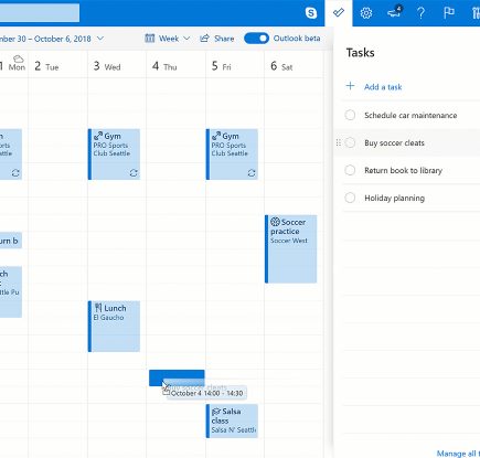 Совет №17: как перетаскивать задачи в календаре