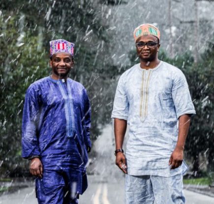 Братья Ибрагим и Абдулае Барри, которые придумали алфавит для своего родного языка фулфилде - систему письма ADLaM