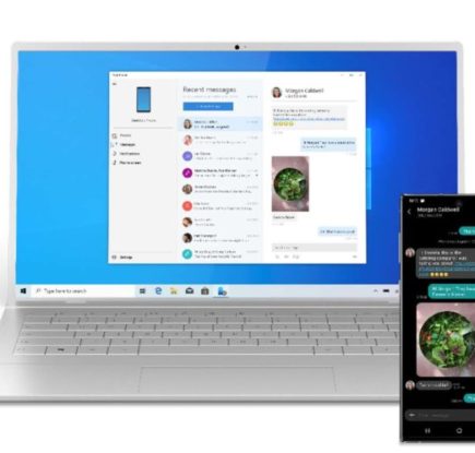 Монитор и смартфон. Функция Link to Windows на Galaxy Note10