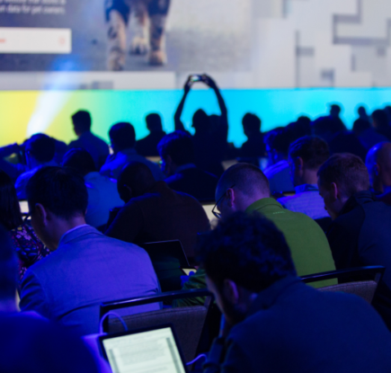 слушатели на конференции