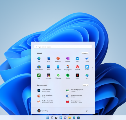 Скриншот Windows 11