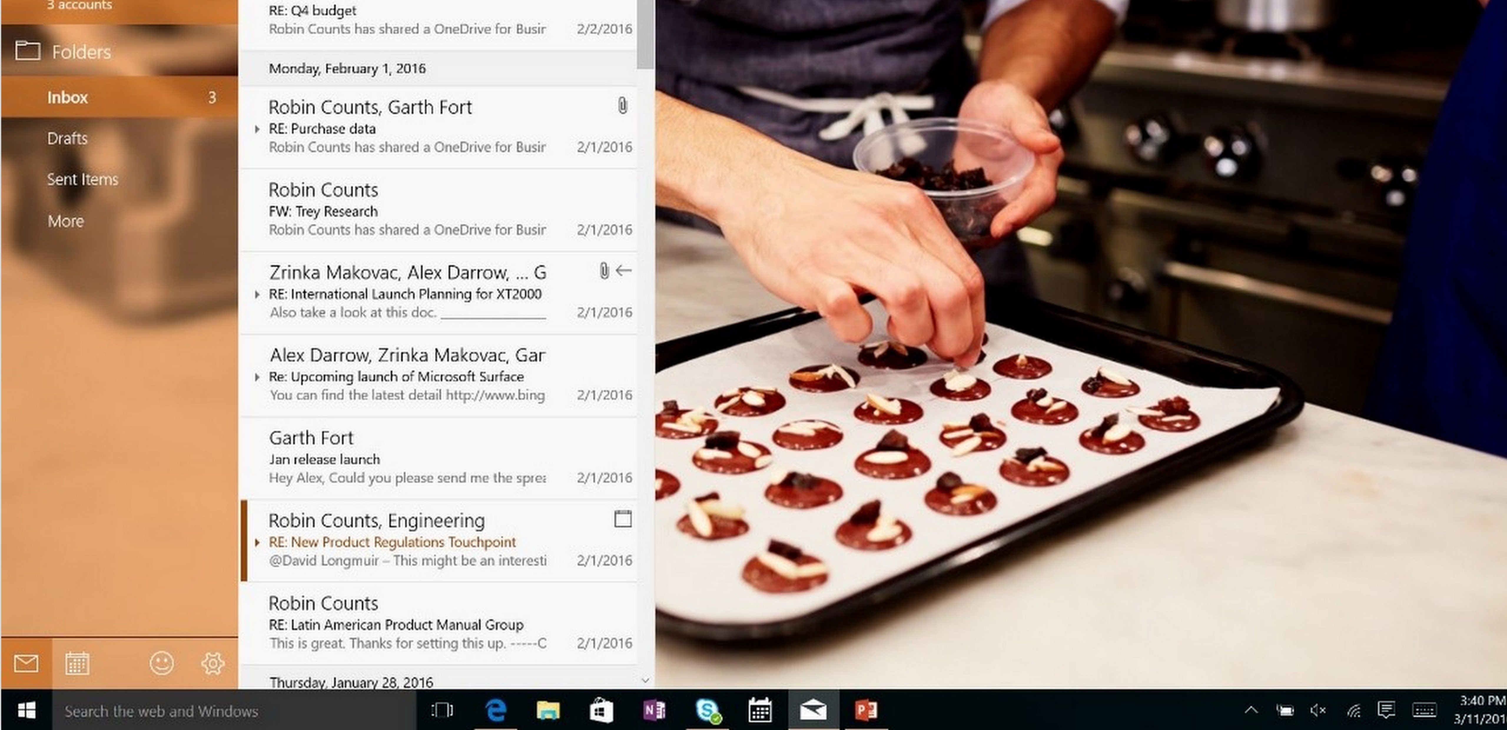 Mail app for Windows 10