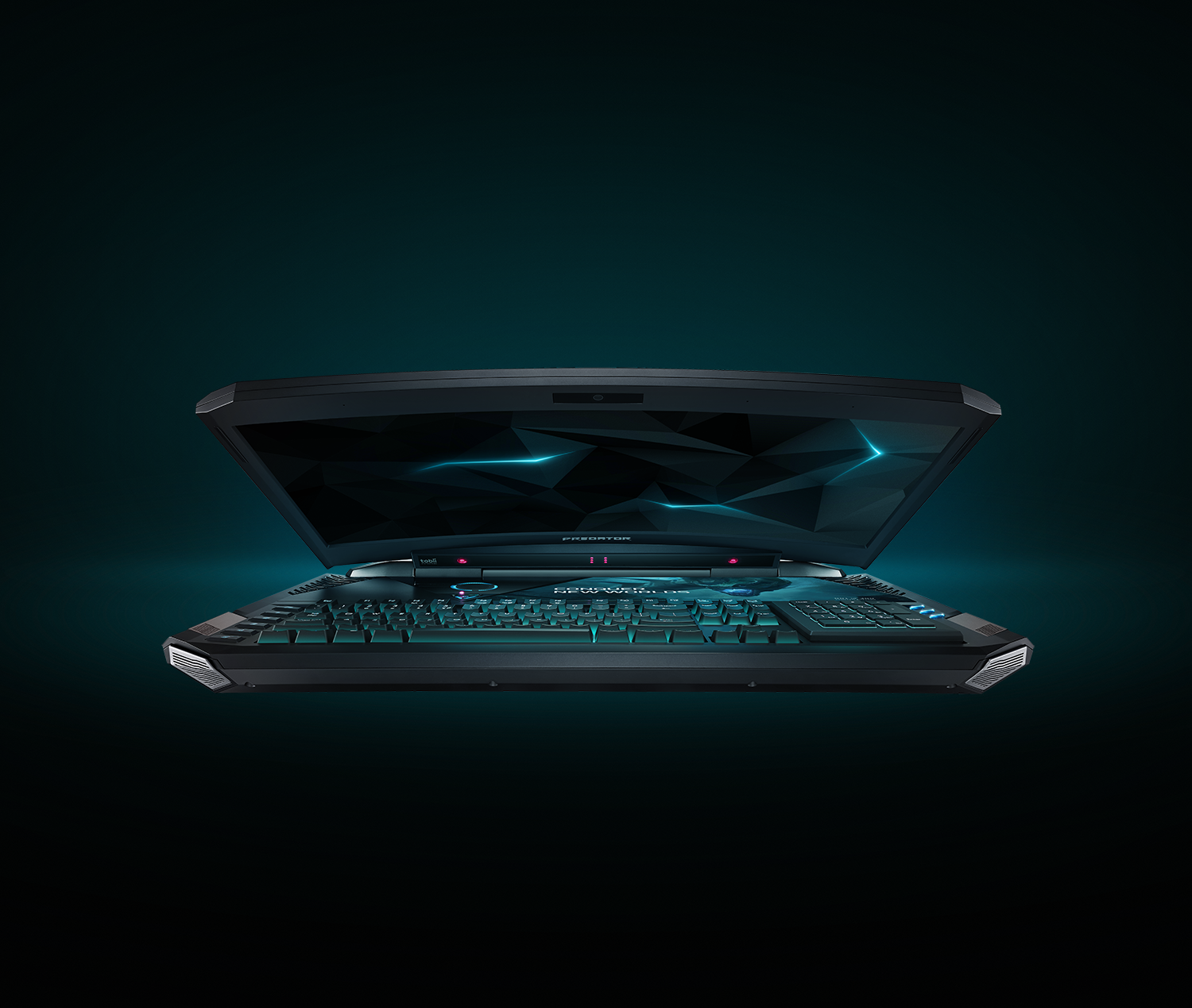 The Predator 21 X gaming laptop powered by Windows 10