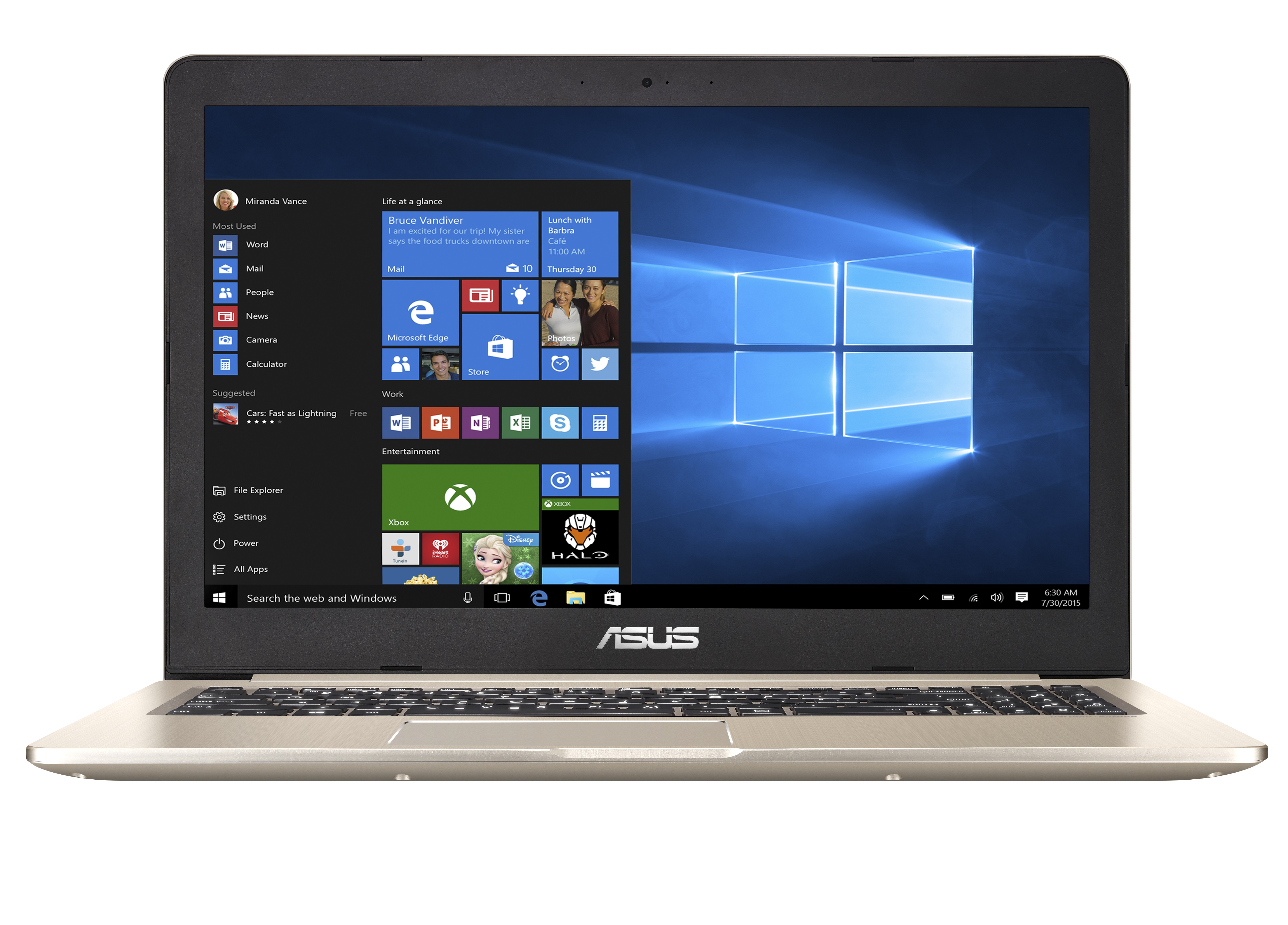 VivoBook Pro 15 (N580) with Windows 10