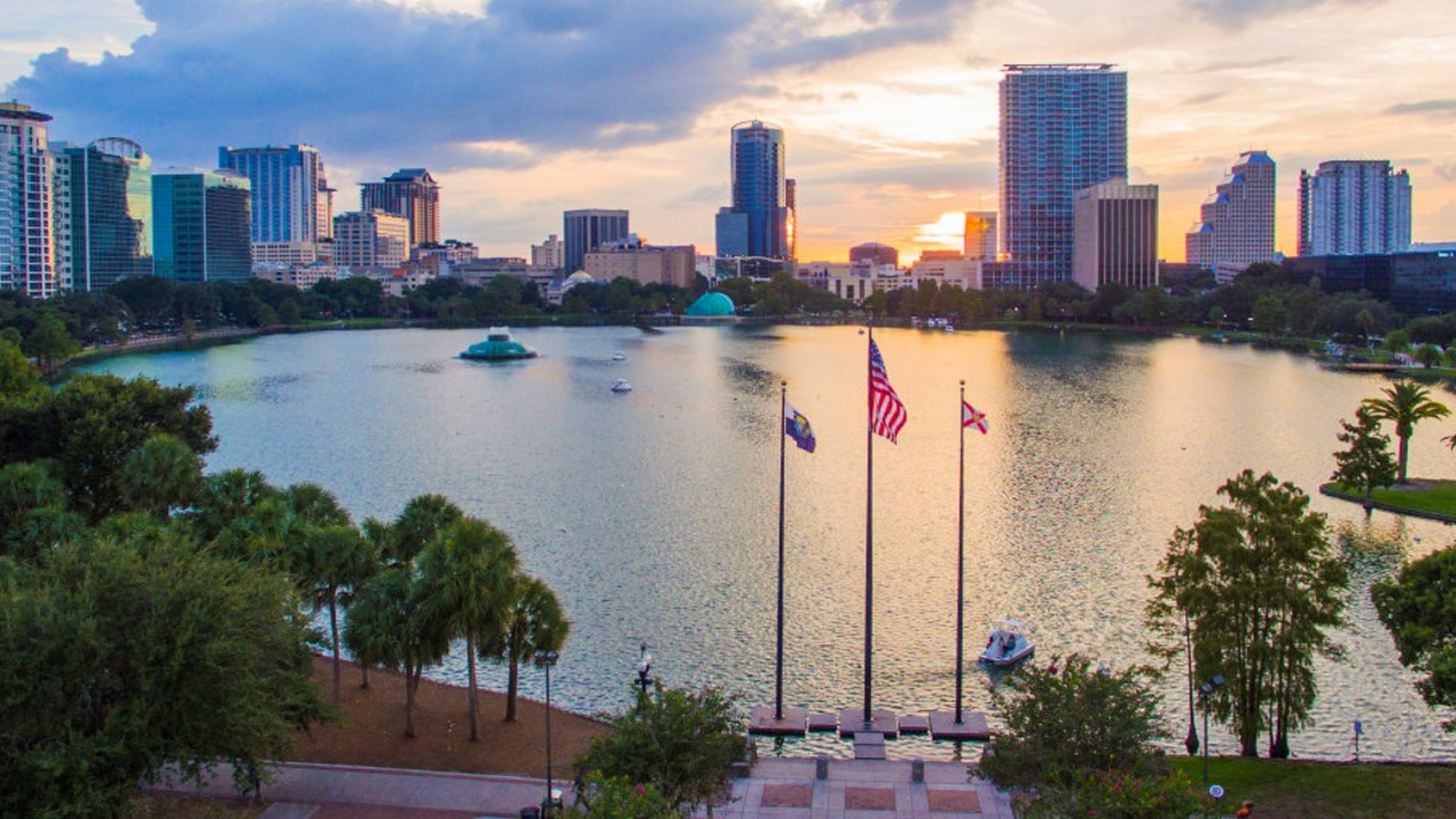 Orlando, Florida skyline.