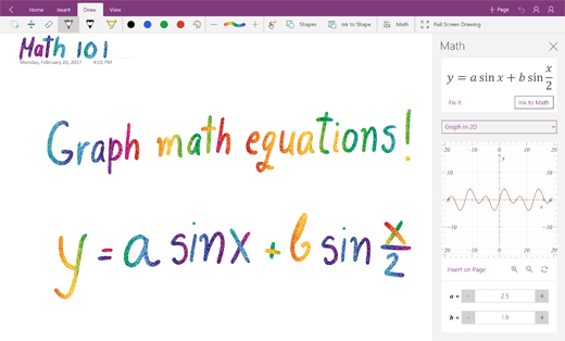 Ink Math Assistant