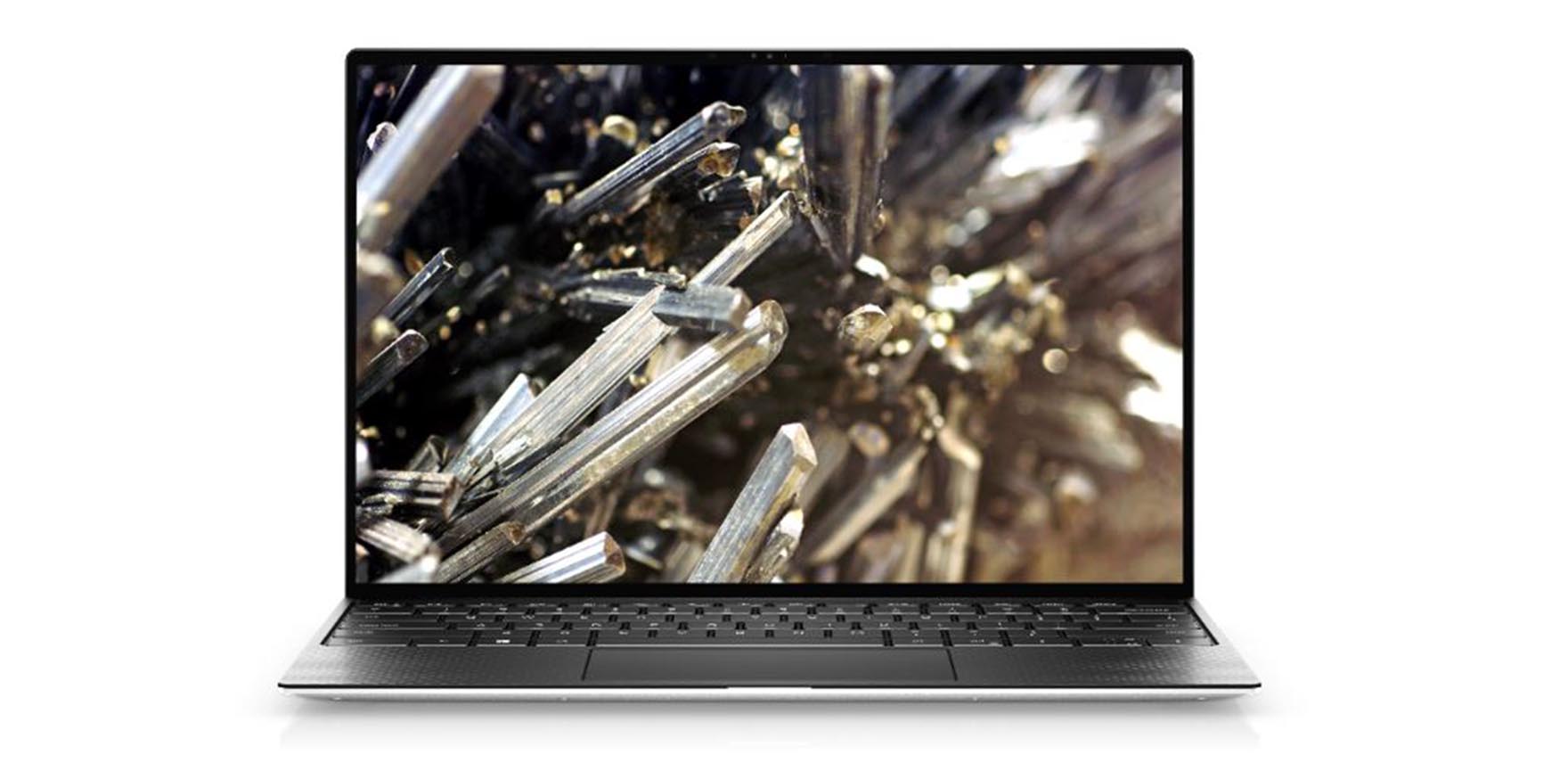 Photo of the XPS 13 9300, open and facing the viewer