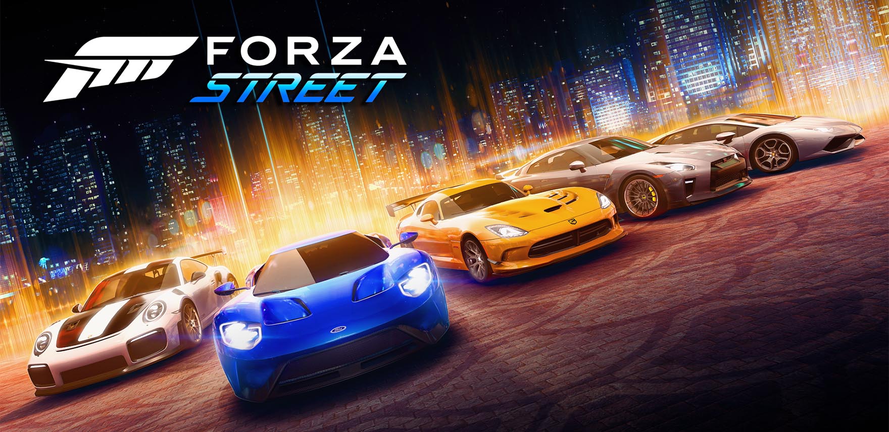 Illustrations of several sports cars