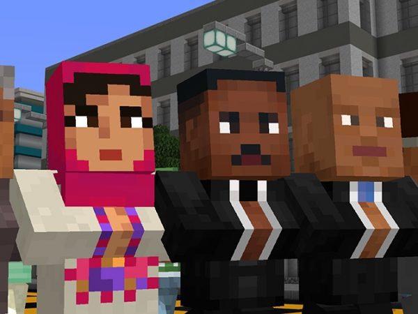 Minecraft versions of historic world leaders