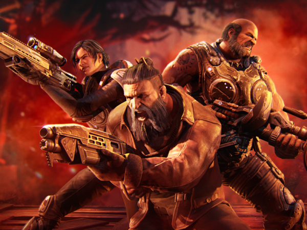 Three characters from Gears 5 Operation 8