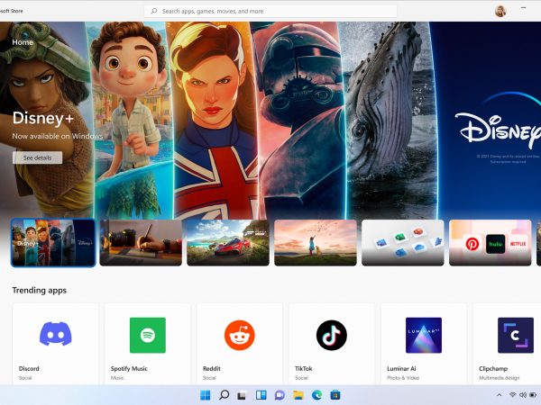 Disney+ in the Microsoft Store