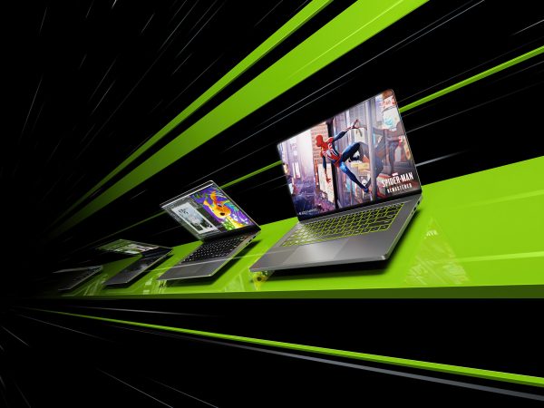 PCs on a green stream