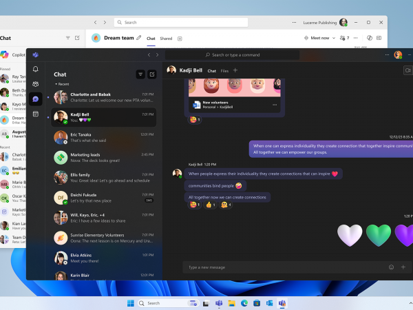 Chat screen