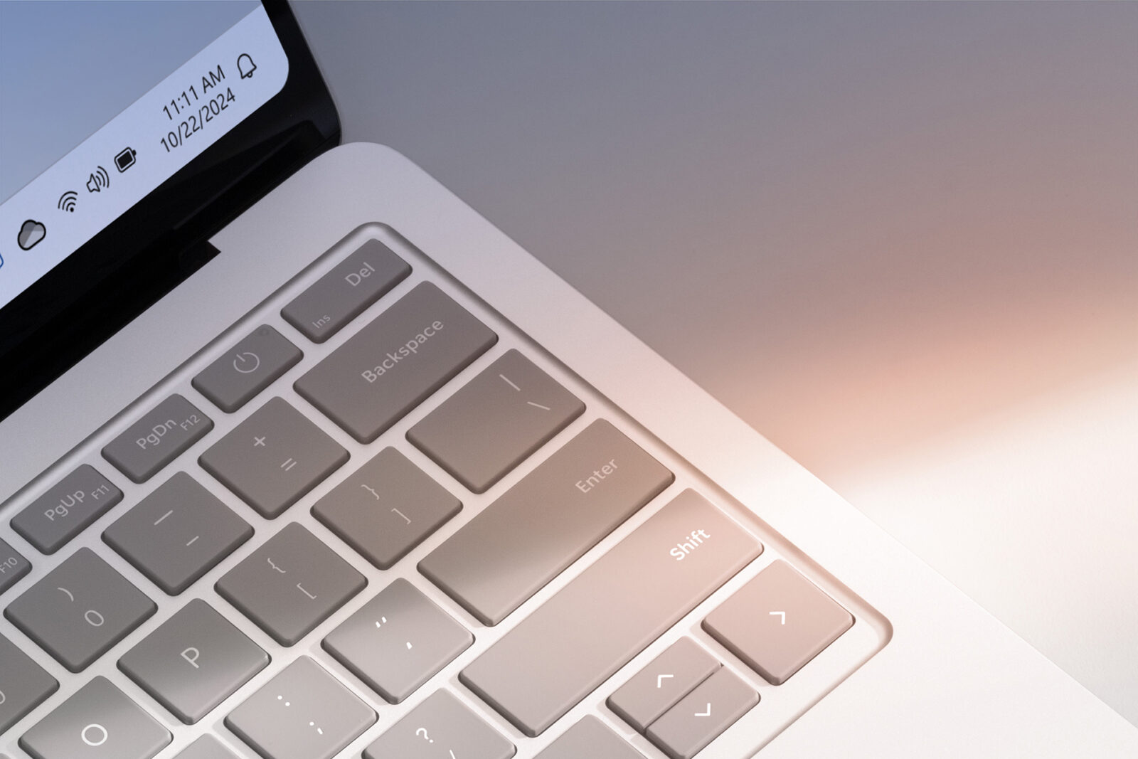 Laptop computer.