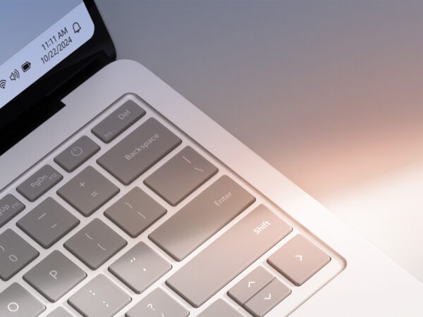 Laptop computer.