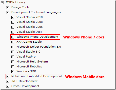 MSDNTOC