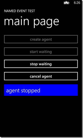 stopped