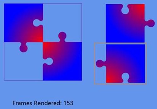 A screenshot of the jigsaw puzzle app
