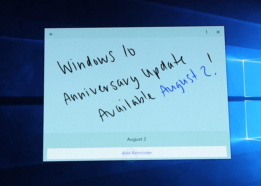 Windows 10 Anniversary Update