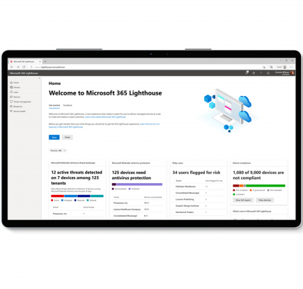 Microsoft 365 Lighthouse