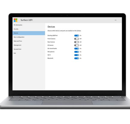 デバイスの起動、セキュリティ、管理を進化させる Surface UEFI で業界トップクラスの安全な PC を構築