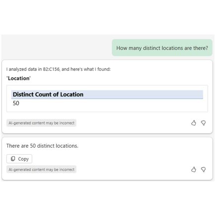 Copilot in Excel でできること (パート 7)