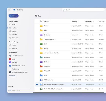 Copilot in OneDrive で生産性を高める