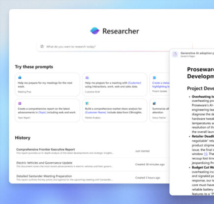 Microsoft 365 Copilot の Researcher エージェント