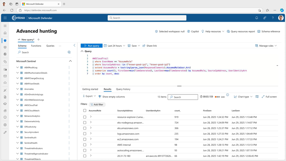 統合ハンティングおよびインシデント管理の利用する