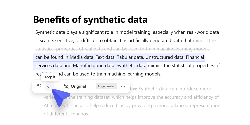 Copilot Pages での作成、参照、コード生成