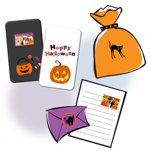 ハロウィン シール