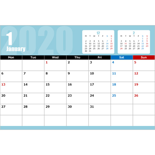 2026 年度カレンダー