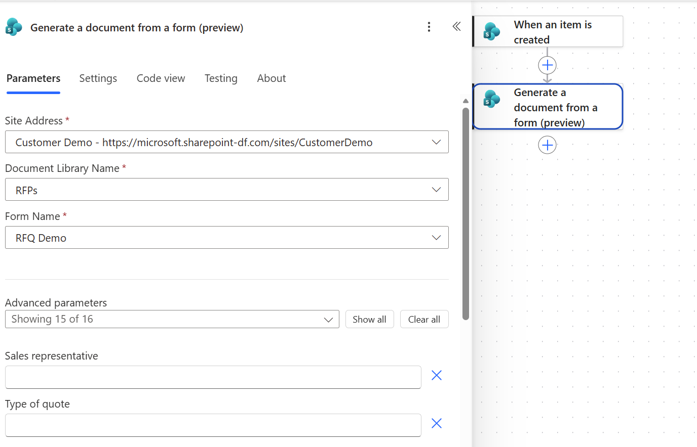 Generate a document