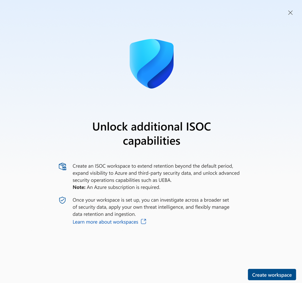 Unlock additional ISOC capabilities
