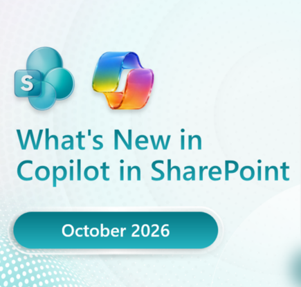 Copilot in SharePoint の新機能: 2026 年 10 月