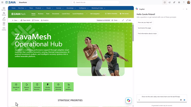 Copilot in SharePoint の新機能: 2026 年 10 月