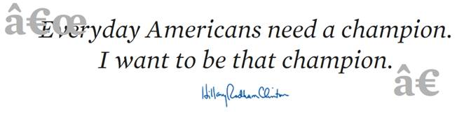 Example of improperly rendered pull quotes