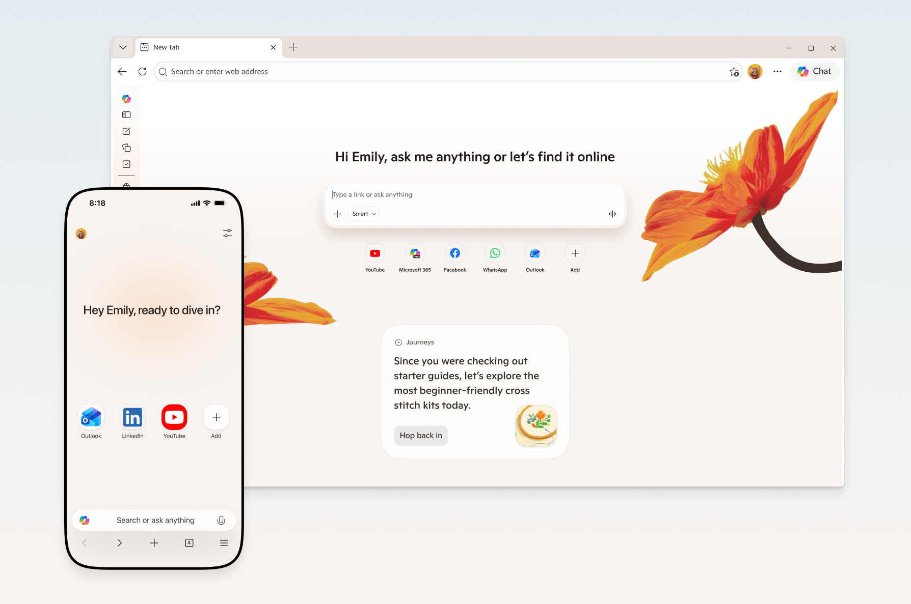 Microsoft Edge with Copilot