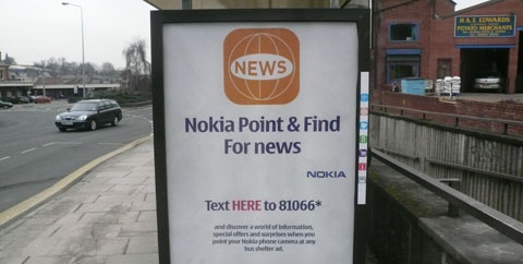 Point-and-find-bus-shelter