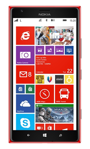 Lumia 1520 red2-front