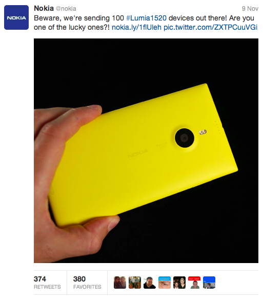 Nokia Twitter 9
